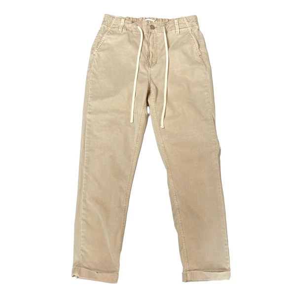Paige Christy Pant Vintage Warm Sand Chino Jogger size 27 - Picture 3 of 14